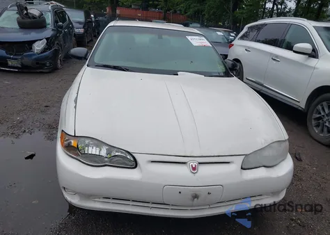 2005 Chevrolet Monte Carlo Ls из США, поврежденный, VIN 2G1WW12E459190429
